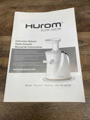 Hurom 100 masticating slow - hurom, hu-100