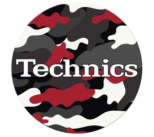 Slipmats technics camouflage - technics,