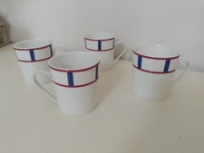 Tasse à café decors Basque Porcelaine de Sologne