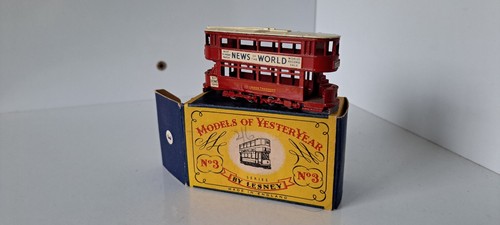Lesney matchbox tram - matchbox,