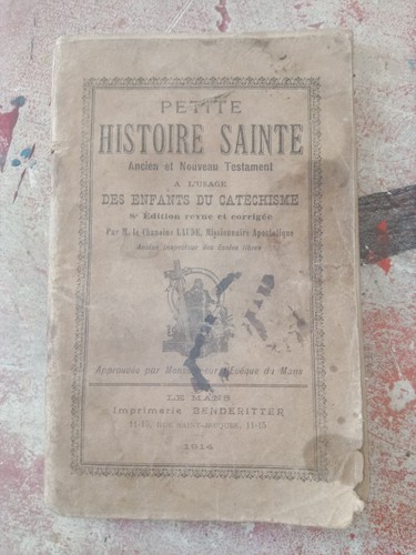 Petite histoire sainte ancien - "petite,