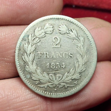 #59-124 ~ Argent - Louis Philippe Ier - 2 Francs 1834 W - Lille