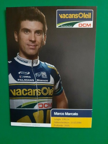 Cyclisme carte cycliste marco - cyclisme,