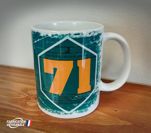 Mug ancienne vignette auto