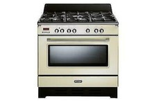 Delonghi MEM965BAED Cuisine 5 Feux Gaz Tr. Couronne Four Multifunz. CL A Beige