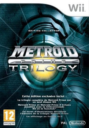 Metroid prime trilogy wii - metroid,