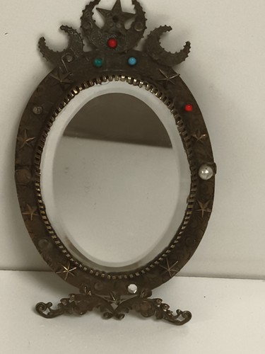 Miroir ancien ovale - , style