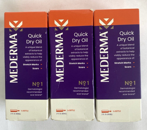 Lot mederma quick dry oil - 3,