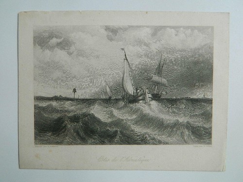 Gravure marine après c - gravure, d'après