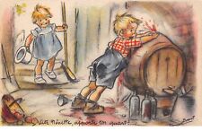 Illustrateur - n°75152 - Germaine Bouret - Vite Nénette, apporte ton quart !