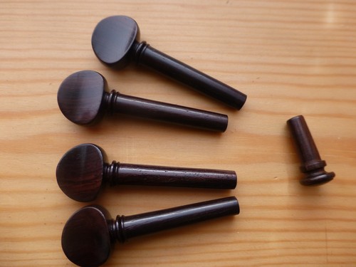 Palissandre violon chevilles - violon,