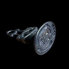 Matrice & Sceau À Cacheter & Noblesse & Héraldique & Blason & Argent t & France