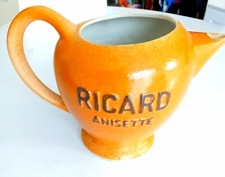 Ancien Pichet RICARD anisette Rond Céramique Publicitaire Vintage