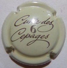 Capsule de Champagne: Super  !!!  MOUTARD , Cuvée des 6 Cépages   , n°23