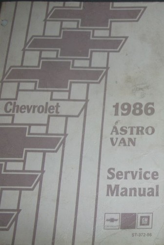 1986 chevy astro van - astro,