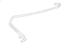 Tube d'écoulement , vase