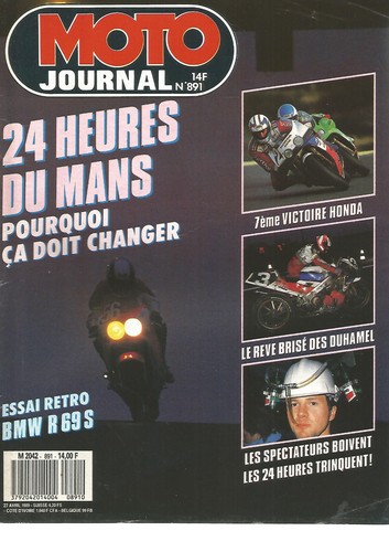 Moto journal 891 bmw - journal, n°891