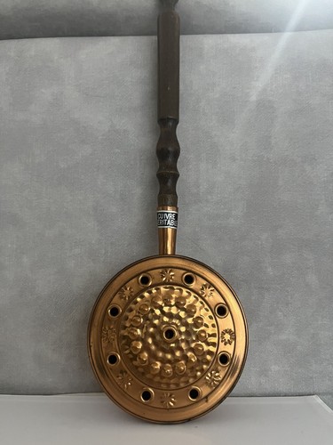 Ancienne bassinoire cuivre - ancienne,