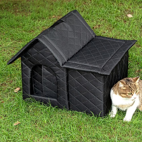 Niche pour chats extérieur - niche, d'extérieur