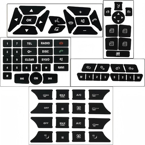 Button repair kit window - repair,