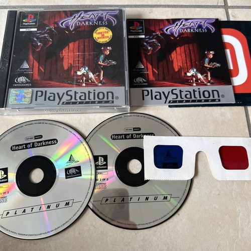 Jeu ps1 heart darkness - ps1,