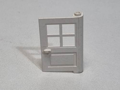 Lego pièce porte - , blanche