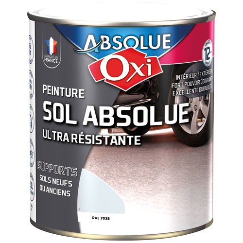 Oxi sol absolue 5l gris - sol, 2.5l
