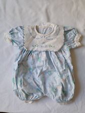 Vêtement bleu Poupée nouveau né garçon 36 cm Corolle 1992 Catherine Refabert