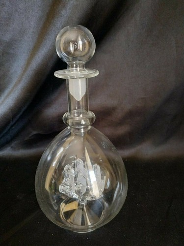 Carafe ancienne verre souffle - ancienne,