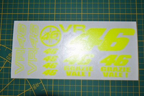 Stickers fluo grazie vale - fluo,