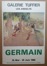 GERMAIN 1985 AFFICHE ORIGINALE