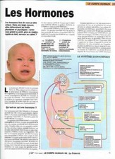 Fascicule Notre Monde - Le corps Humain - Les Hormones 