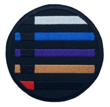 Patch Jiu Jitsu Brésilien (3") image à repasser insigne BJJ ceinture kimono g...