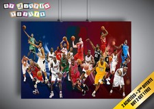 Poster ALL STAR LEGEND NBA BASKET