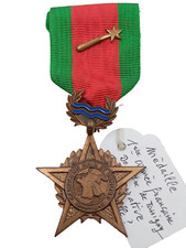 W23/05/2025(REF25393) Médaille MILITAIRE RHIN ET DANUBE 1ère armée french medal