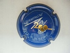 Capsule GYE SUR SEINE - An 2000 - Ecriture Blanche - Contour Bleu - Sur n° 616 -