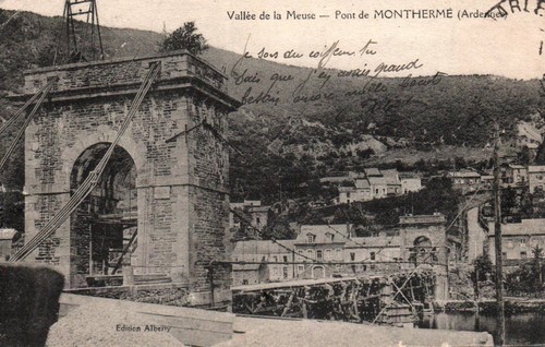 Carte postale montherme - postale,