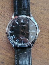 Seiko Saphire 100M Date Montre