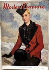 Modes et Travaux n° 488 du 1 Janvier 1941 ancienne revue de mode Haute Couture