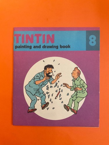 Tintin album colorier - tintin, a