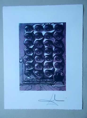 Lithographie salvador dali - dali,
