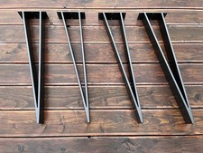 Pieds de Table Métal Noir