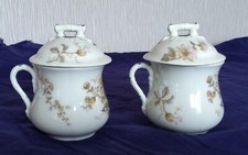 2 ANCIENS POTS À CRÈME