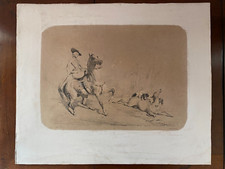 Alfred DE DREUX  Lithographie