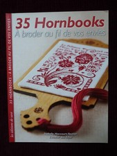 "35 Hornbooks - A broder au fil de vos envies" - Isabelle Haccourt-Vautier