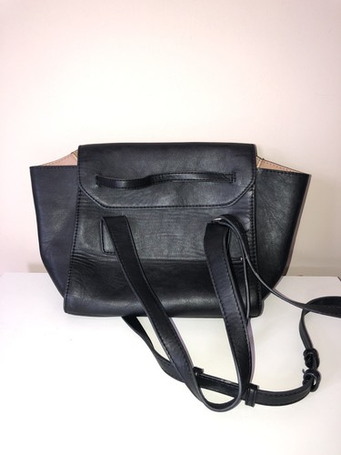 Sac zara cuir noir - sac,