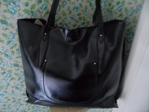 Sac main cabas vernis - à,
