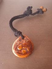 PENDENTIF EN CERAMIQUE MEJANES , CERAMIQUE  RICARD