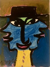 JABER Acrylique, feutre sur