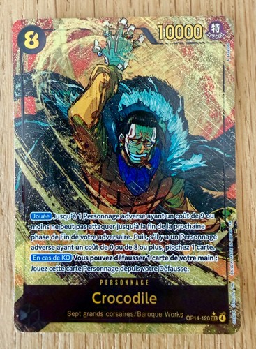 Carte one piece crocodile - carte,